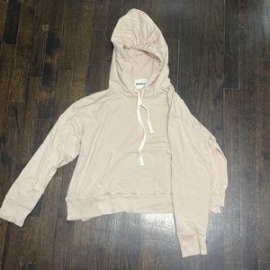 MONROW SWEATSHIRT WITH SLITS ON THE SIDES